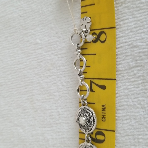 New Lucky Brand Pearl Link Bracelet - Picture 7 of 7